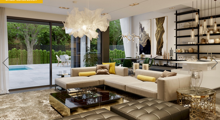 Modern new build villa on one level for sale in Calpe Buenavista